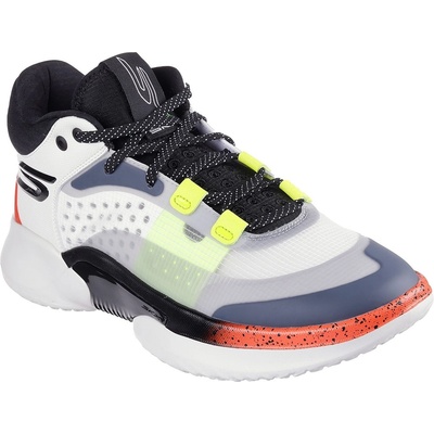 Skechers Мъжки маратонки Skechers Basketball SKX Resagrip Trainers Mens - White/Grey
