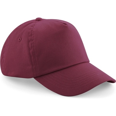 Beechfield B10B 5 panelová Original burgundy