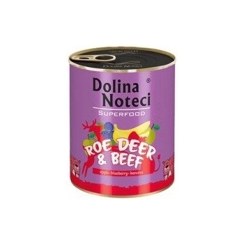 Dolina Noteci PREMIUM SUPERFOOD еленово и говеждо месо 6x800 г