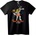 NOONEBRAND Тениска Космически Скален Алигатор - S, Black