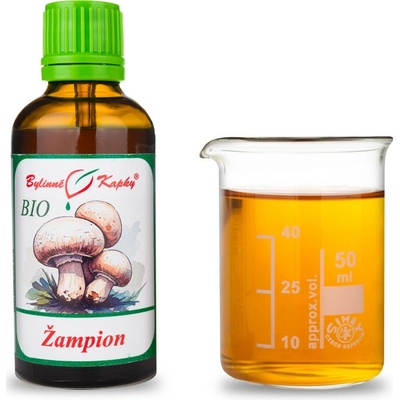 Pečiarka bio kvapky tinktúra 50 ml