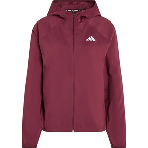 adidas Дамско яке за бягане adidas Women's ADI365 Running Essentials Jacket Running jacket - Maroon - размер XL (128-0785-0316)