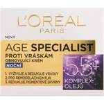 L'Oréal L'Oréal Age Specialist Нощен крем за лице, 55 +, 50 ml