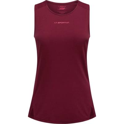 La Sportiva Дамски потник с широка презрамка La Sportiva Women's Traverse Tank Tank top - Redwood / Azalea - размер XS (916-3503-0411)