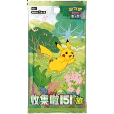 Pokémon TCG Collect 151 Journey Booster CHN