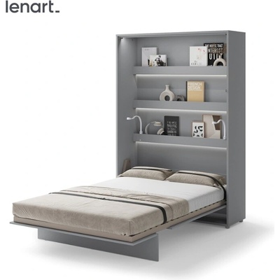 Dig-net náb ytok Lenart Bed Concept BC-01 Sklápacia sivá