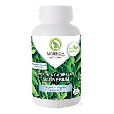 Moringa Caribbean Magnesium 120 kapsúl