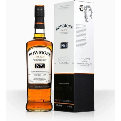 Bowmore No. 1 Malt Islay Single Malt Scotch Whisky 40% 0,7 l (karton)