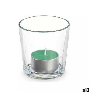 Acorde Ароматизирана Свещ 7 x 7 x 7 cm (12 броя) Чаша Бамбук