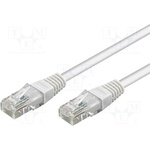 Goobay 68509 50 м сив CAT5. E UTP пач кабел