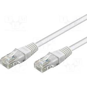 Goobay 68509 50 м сив CAT5. E UTP пач кабел
