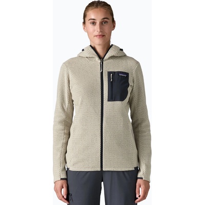 Patagonia Дамски суитшърт Patagonia R1 Air Full-Zip Hoody wool white