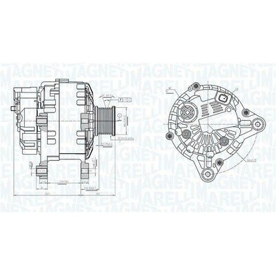 generátor MAGNETI MARELLI 063731562010