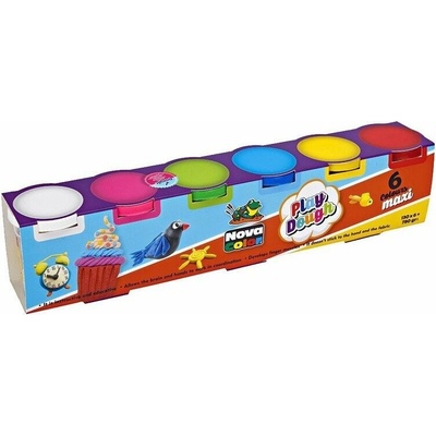 Nova Color Modelovací hmota Play Dough 6 x 130 g