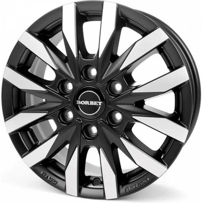 Borbet CW6 7,5x18 6x130 ET47 black polished