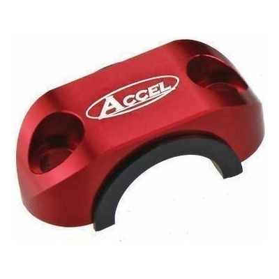ACCEL uchycení brzdového čerpadla barva červená