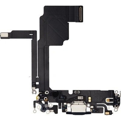 Apple iPhone 15 Pro - Nabíjecí Konektor + Flex Kabel (Blue Titanium)
