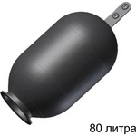 UNI-SP Мембрана за хидрофор 80 л, Elefant - с опашка, черна (ET14548)