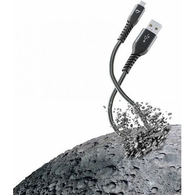 Cellularline Кабел Cellular Line Tetra Force, от USB A(м) към USB micro B(м), 0.15m. , черен