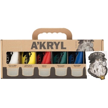 Renesans A'Kryl Комплект акрилни бои 6 x 100 ml (02.1905)