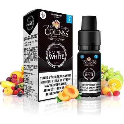 Colinss Empire White Ovocná směs 10 ml 6 mg
