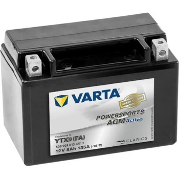 Image 1 of VARTA 8Ah YTX9-4/YTX9-BS