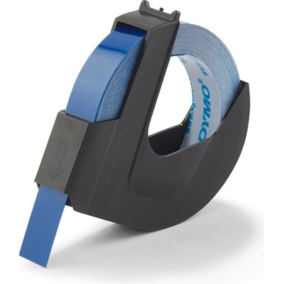 DYMO páska reliéfna 3D, 9 mm x 3 m, modrá