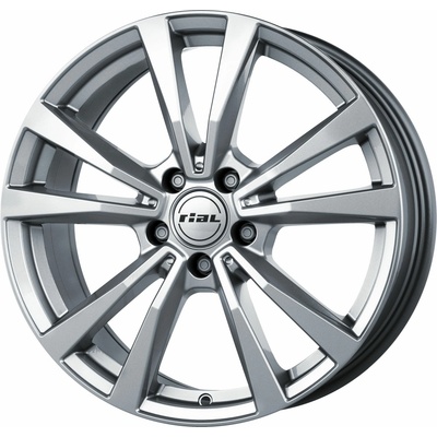RIAL M12 9x20 5x112 ET48 polar silver