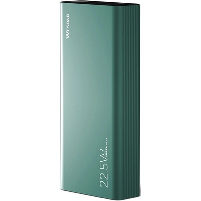 Wesdar Портативна батерия Wesdar - S301, 20000 mAh, зелена (S301-GREEN)
