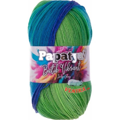 Kamgarn Příze Papatya Batik Vibrant Varianta: 02