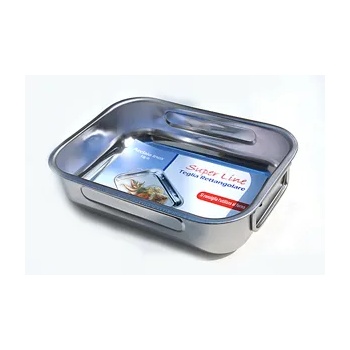 Steel Pan SP-Тава правоъгълна ДЪЛБОКА - 25x18xh7cm (13500) (011835)
