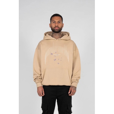 Urban Classics Суичър METAMORPHOSE V. 3 Heavy Oversized Hoody unionbeige XXLUB-MJG11609-03738 - Бял, размер 4XL