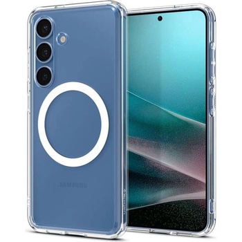 Spigen Magsafe Противоударен Калъф за Samsung S25 Plus, Spigen Ultra Hybrid Case, Бял (ACS08981)