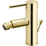 FDesign Едноръкохватков смесител за биде FDesign Flusso, лъскаво злато (FD1-FLS-6-55)
