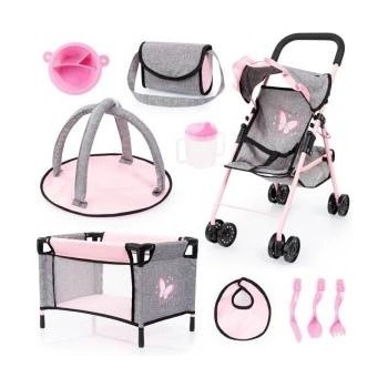 Bayer Комплект от 8 аксесоара за кукли Bayer Butterflies