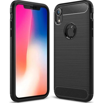 Image 1 of IPhone Anti Shock гръб Carbon за IPhone XR (6.1"), Черен (3162)