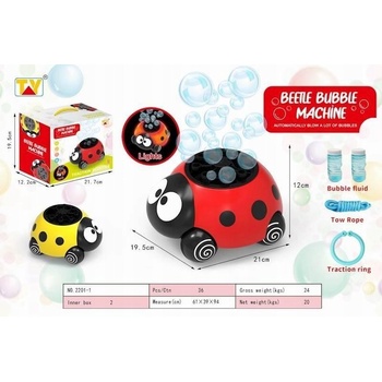 Stroj na výrobu bublin Maksik Beruška