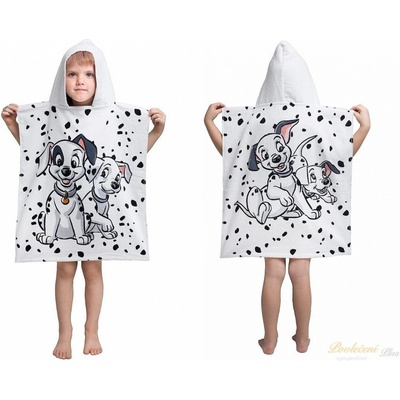 Jerry Fabrics pončo 101 Dalmatians 03 50 x 115 cm