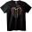 NOONEBRAND Тениска Дъгови Палми - 2XL, Black