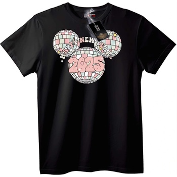 NOONEBRAND Тениска Mickey Балон 2025 - 2XL, Black