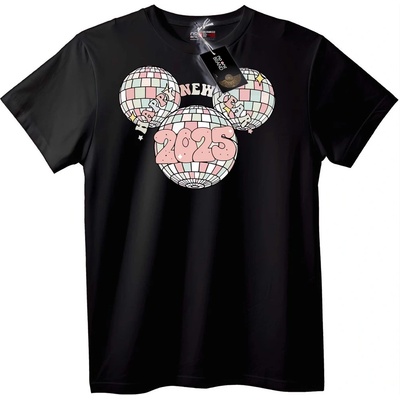 NOONEBRAND Тениска Mickey Балон 2025 - 2XL, Black