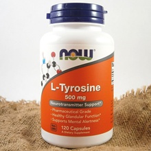 Now Foods L-Tyrosine 500 mg x 120 kapslí