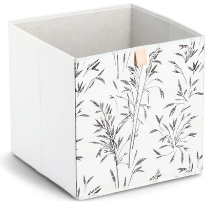 Zeller Úložný box NATURE BOX 32 × 32 × 32 cm bílý