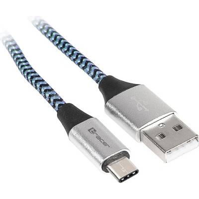Tracer 46266 USB 2.0 Typ CA Samec 1m černý modrý