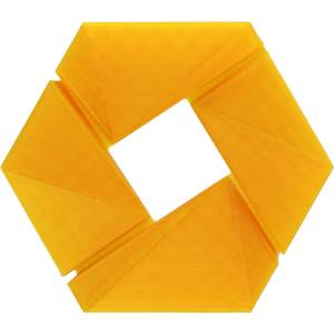3DJAKE easyPETG Transparent Yellow - 1, 75 mm / 2300 g (9010707006572)