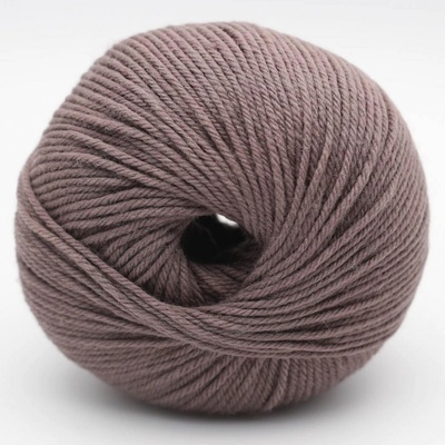 Příze The Merry Merino 140 GOTS vlna Kremke Soul Wool 50 g odstín: Brown Grey