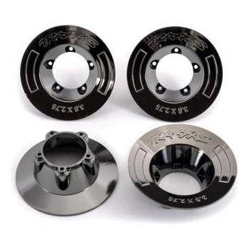 Traxxas капак на диск черно хромиран (4) (за #9572)