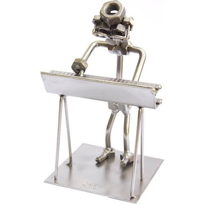 Kovová figurka Varhaník 17 cm