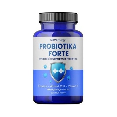 Movit Energy Probiotiká FORTE s probiotikami 90 kapsúl
