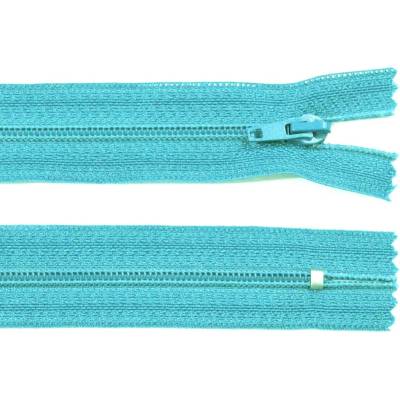 Spirálový zip no.3 nerozepínací 22cm - více barev color: 589 tyrkysová